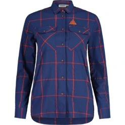 Maloja AdigeM. Women's Shirt - Midnight Check 8609
