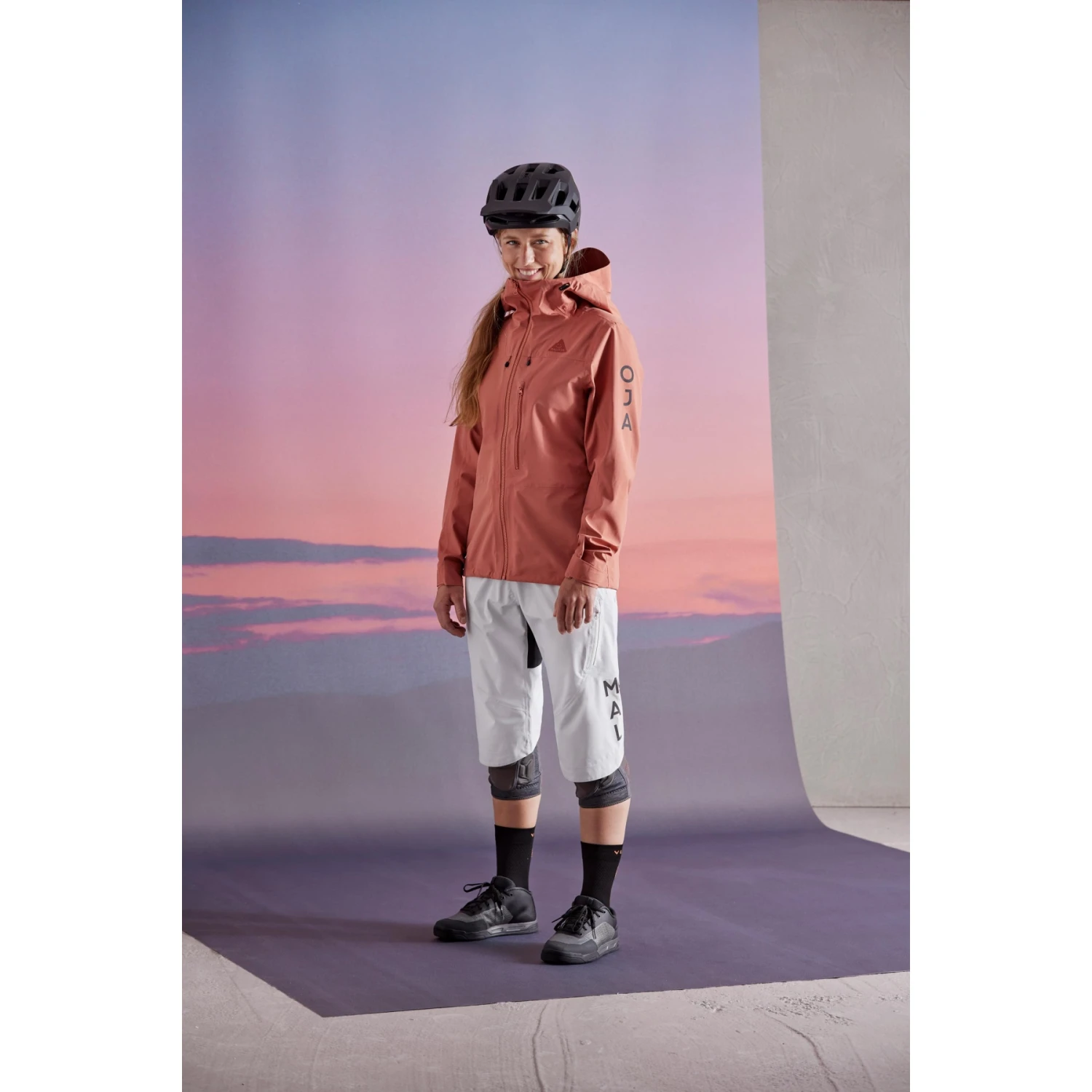 Maloja ApfelM. Women's Bad Weather Bike Shorts - Rosewood 8583 - Image 3
