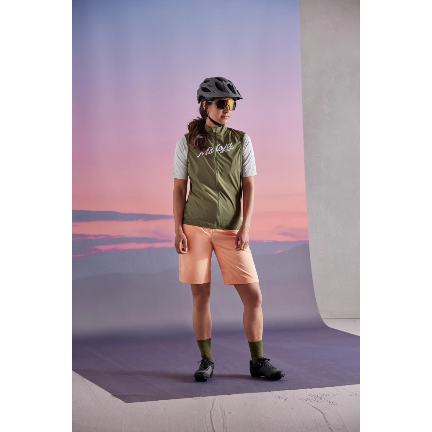 Maloja SeisM. Women's Cycle Vest - Moonless Multi 0821 - Image 3