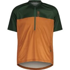 Maloja BarettiM. All Mountain Trail Jersey - Fir Multi 8728