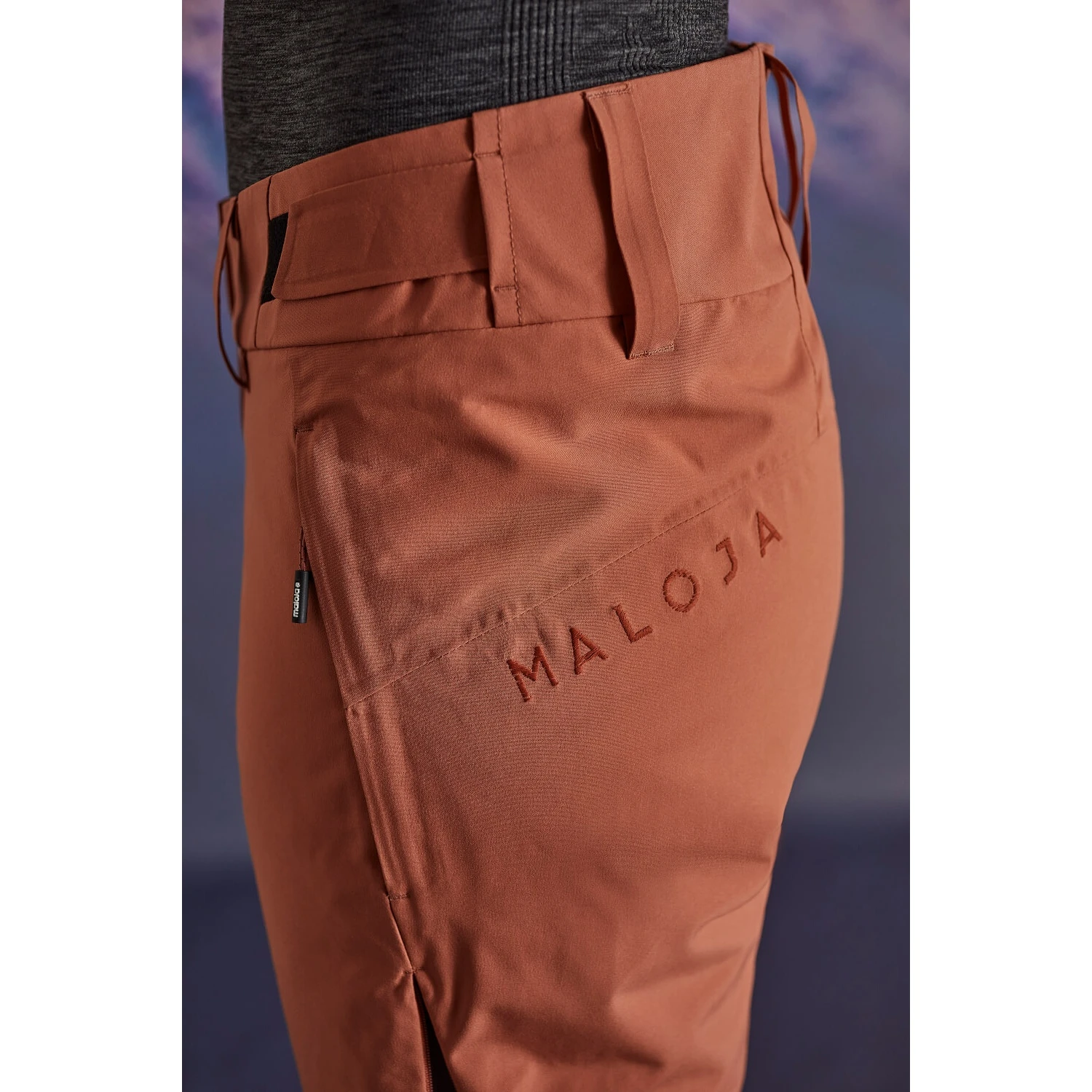 Maloja BerninaM. Alpine Insulated Women's Pants - Rosewood 8583 - Image 7