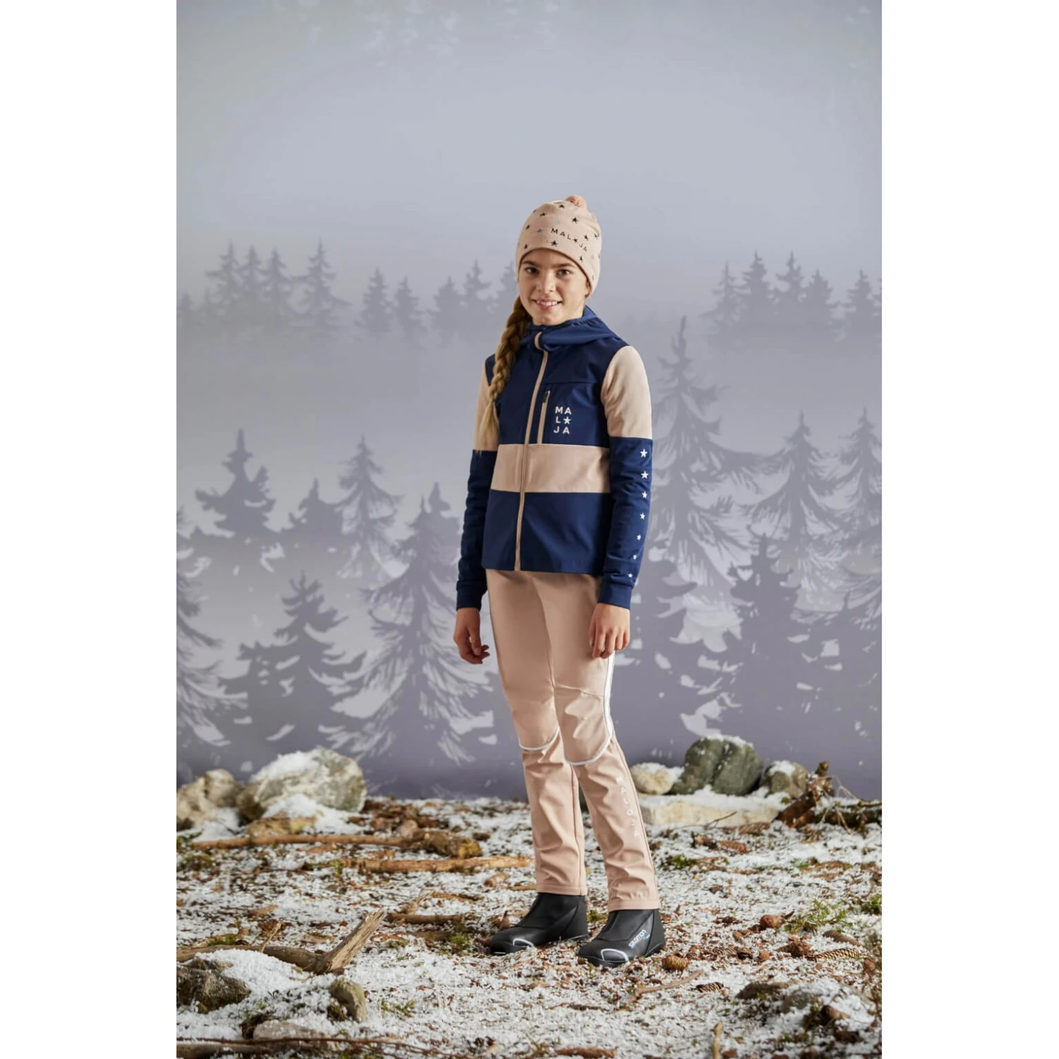 Maloja BisharU. Kids Jacket - Moss 0560 - Image 5