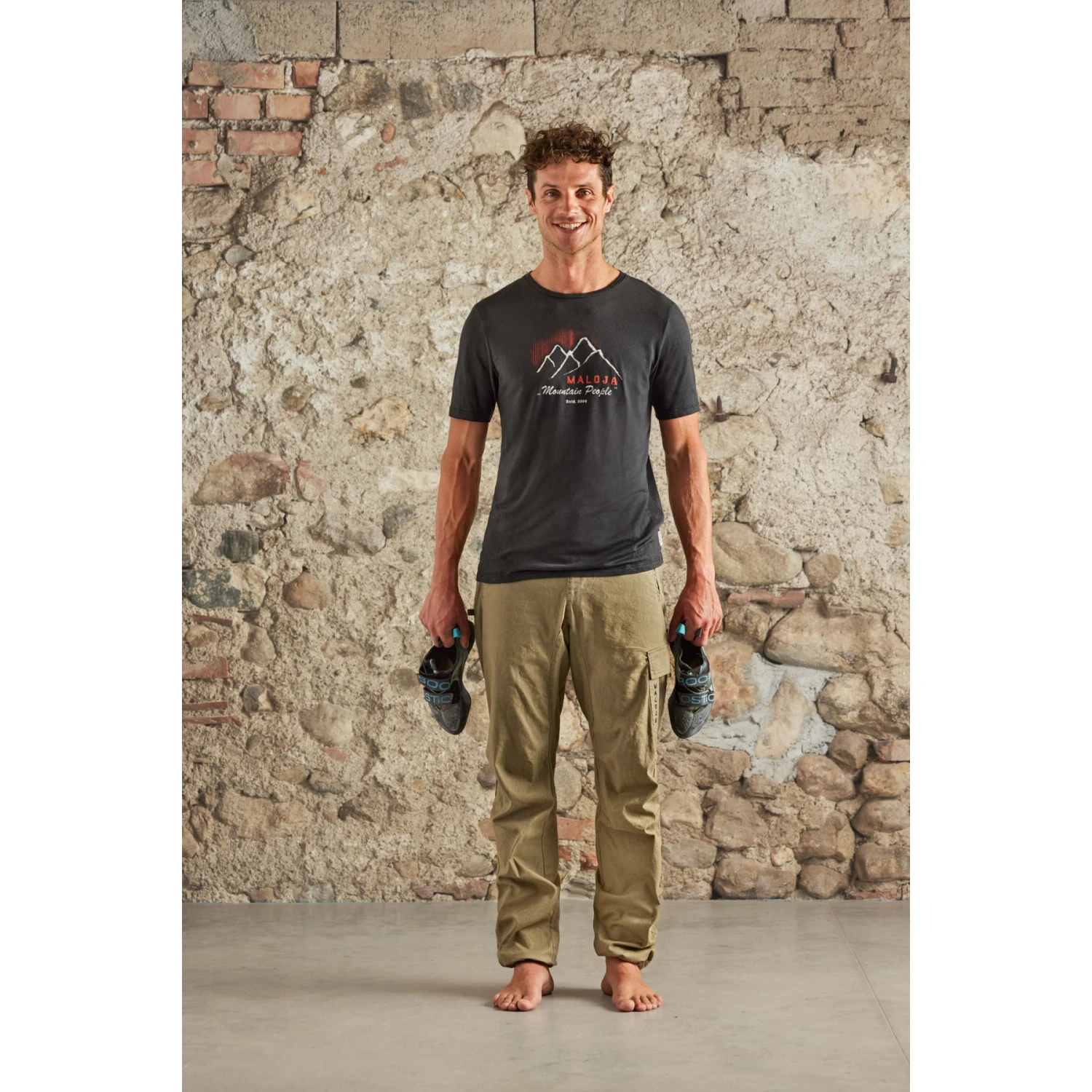 Maloja BrisenM. Boulder Pants - Oak 8675 - Image 3