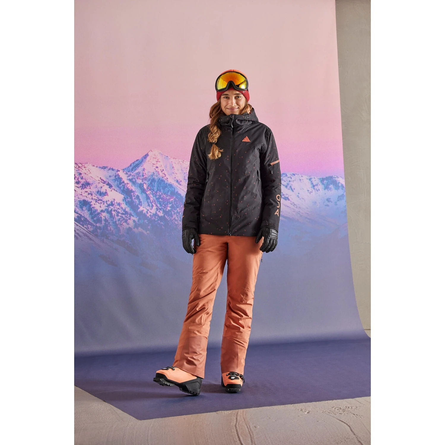 Maloja BerninaM. Alpine Insulated Women's Pants - Rosewood 8583 - Image 3