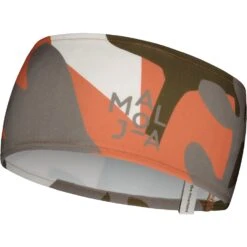 Maloja CampeiM. Sports Headband - Rosewood Pastel Leaves 8667