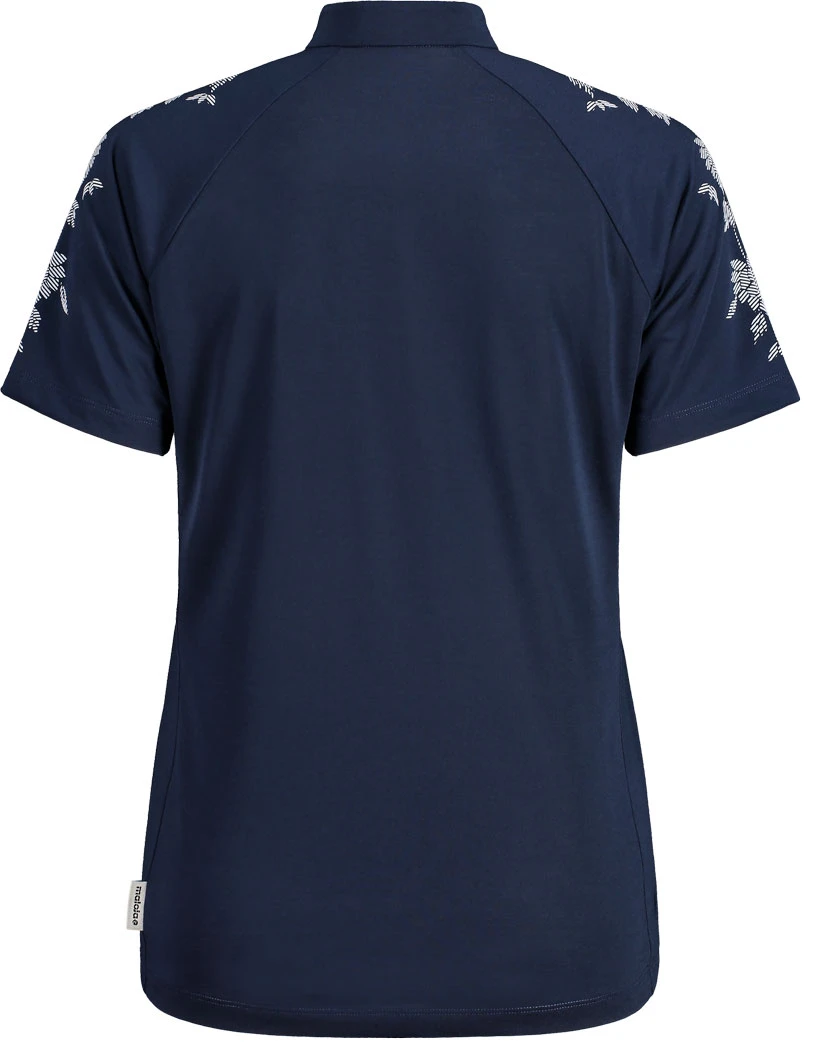 Maloja CuragliaM. All Mountain 1/2 Short Sleeve All Mountain Shirt Women's - Night Sky 8325 - Image 2