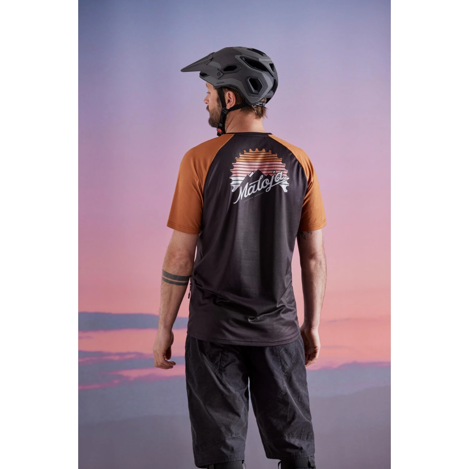 Maloja DentroM. Multi Tee - Rosewood Multi 8653 - Image 3