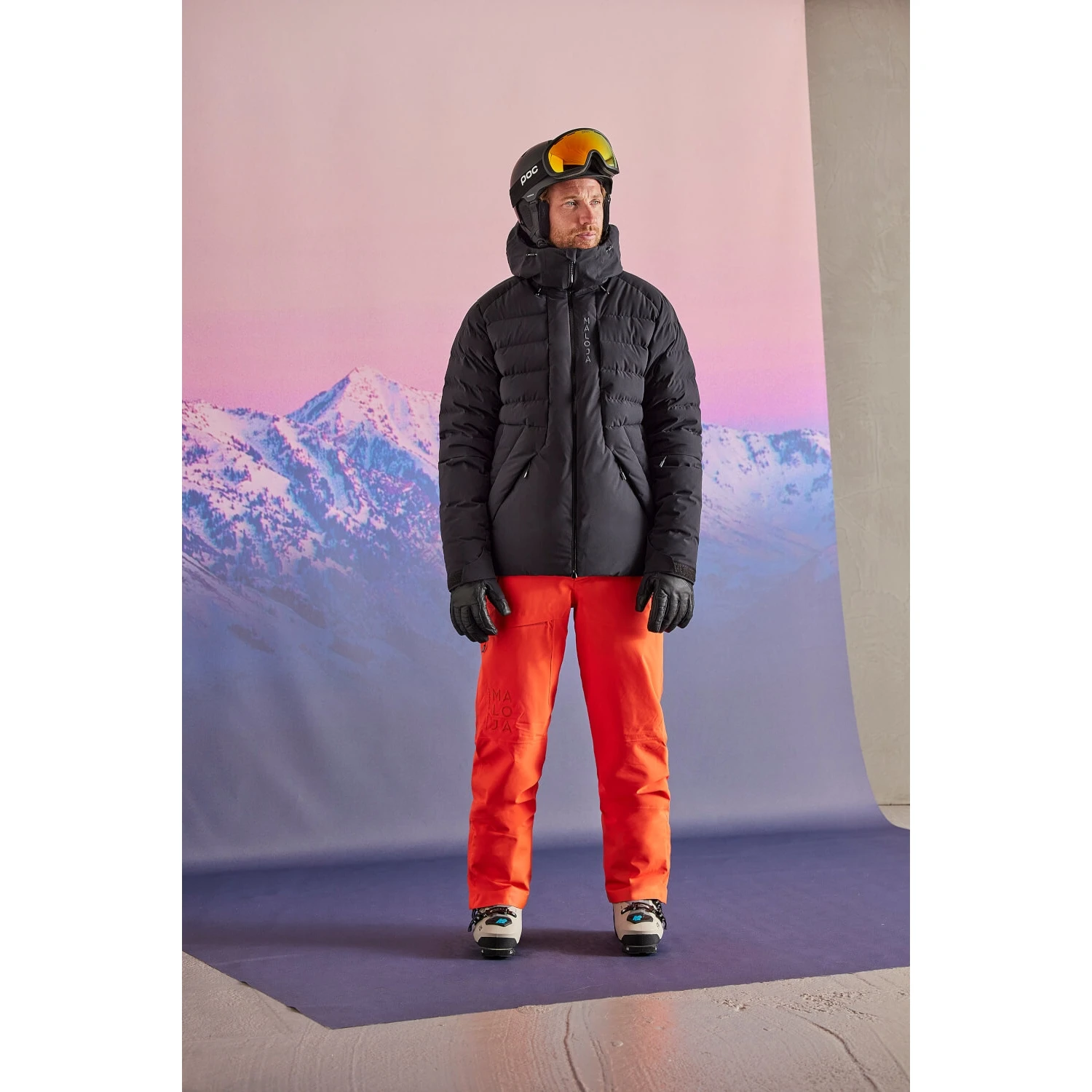 Maloja SteinadlerM. Alpine ReDown Jacket - Midnight 8581 - Image 3