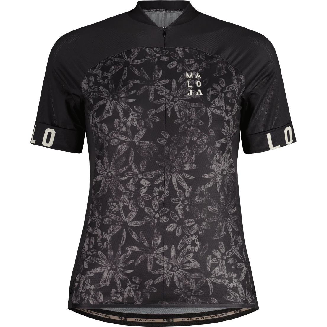 Maloja EnvaliraM. 1/2 Cycle Women's Jersey - Moonless Mountainarnica 8752