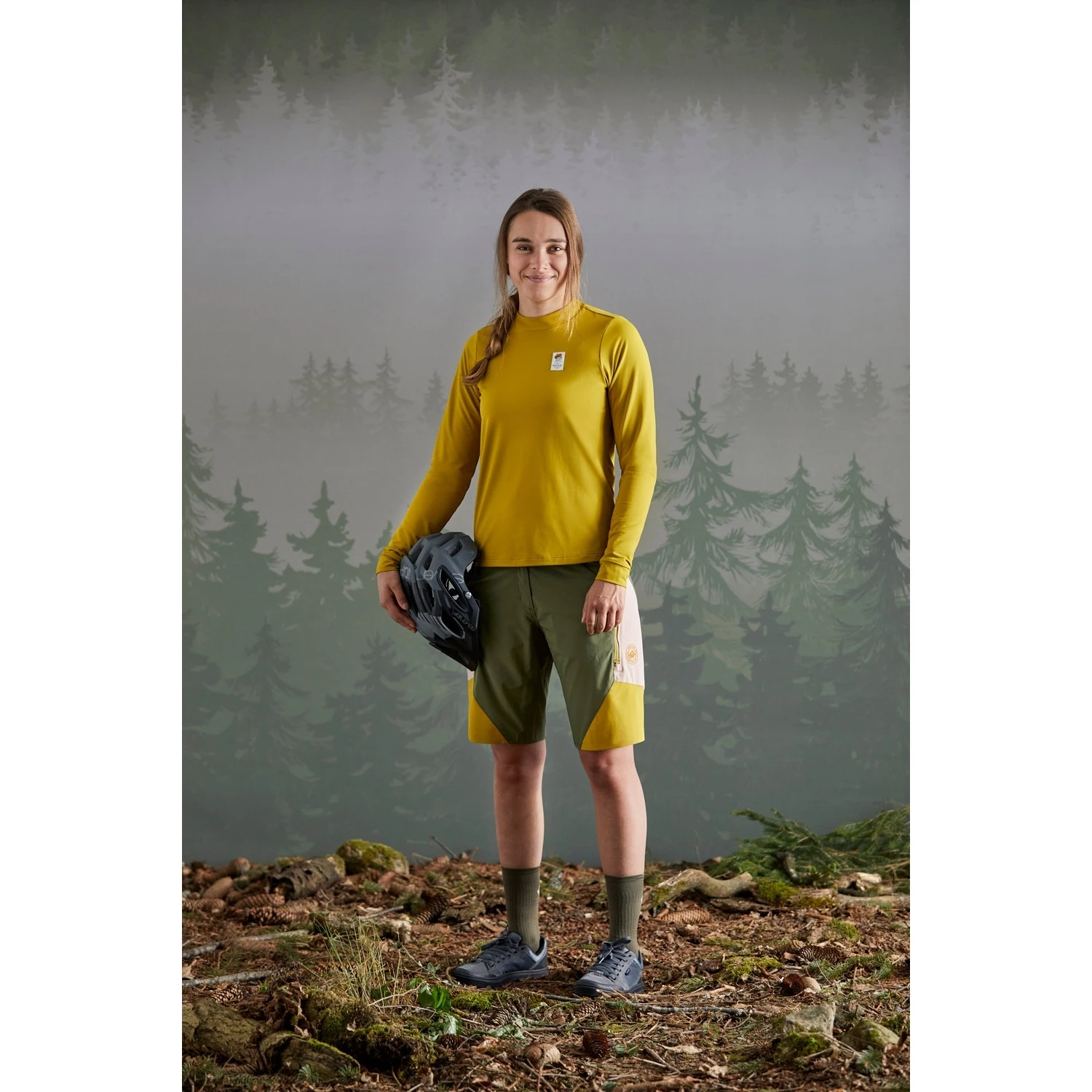 Maloja AhornM. Women's Shorts - Bloom Multi 8475 - Image 3