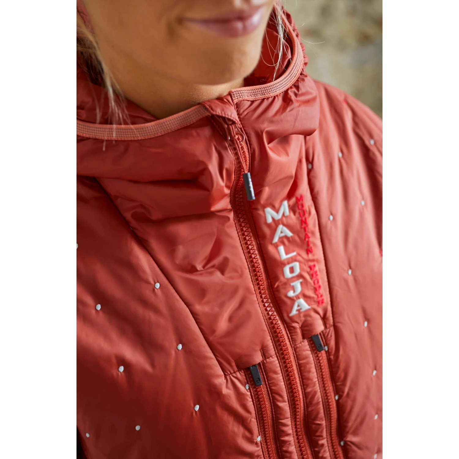 Maloja FalkensteinM. Women's Alpine Puffer Jacket - Moonless 0817 - Image 7