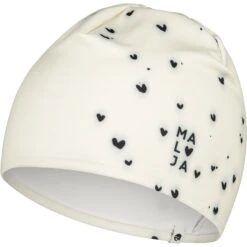 Maloja FopaM. Sports Beanie - Glacier Milk Flying Hearts 8692