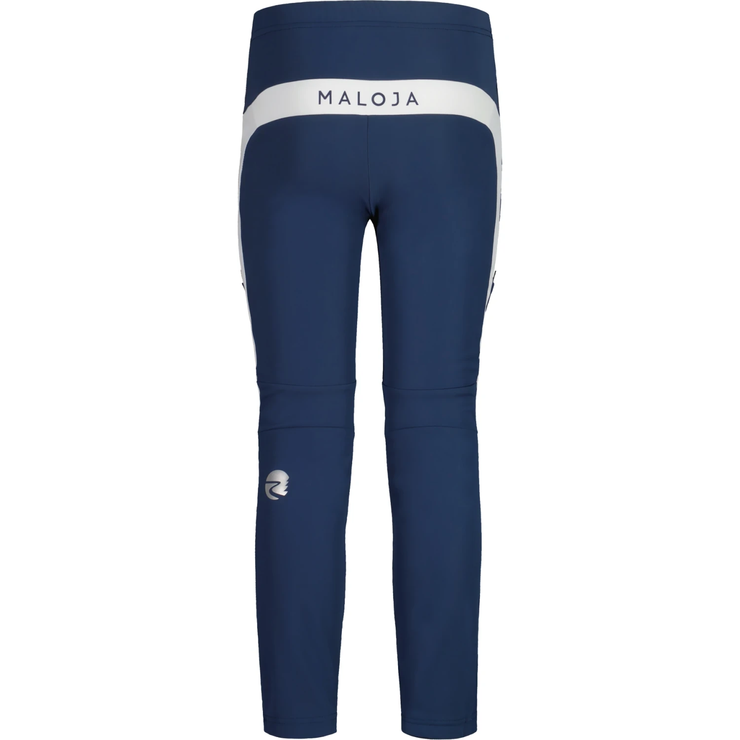 Maloja FrostspannerU. Kids Nordic Hybrid Softshell Pants - Midnight 8581 - Image 2