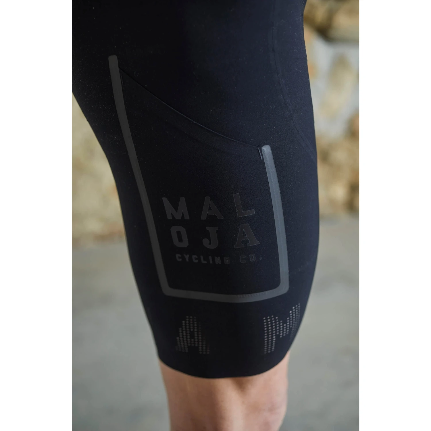 Maloja GoldhaarmoosM. Roadbike Bib Shorts - Moonless 0817 - Image 7