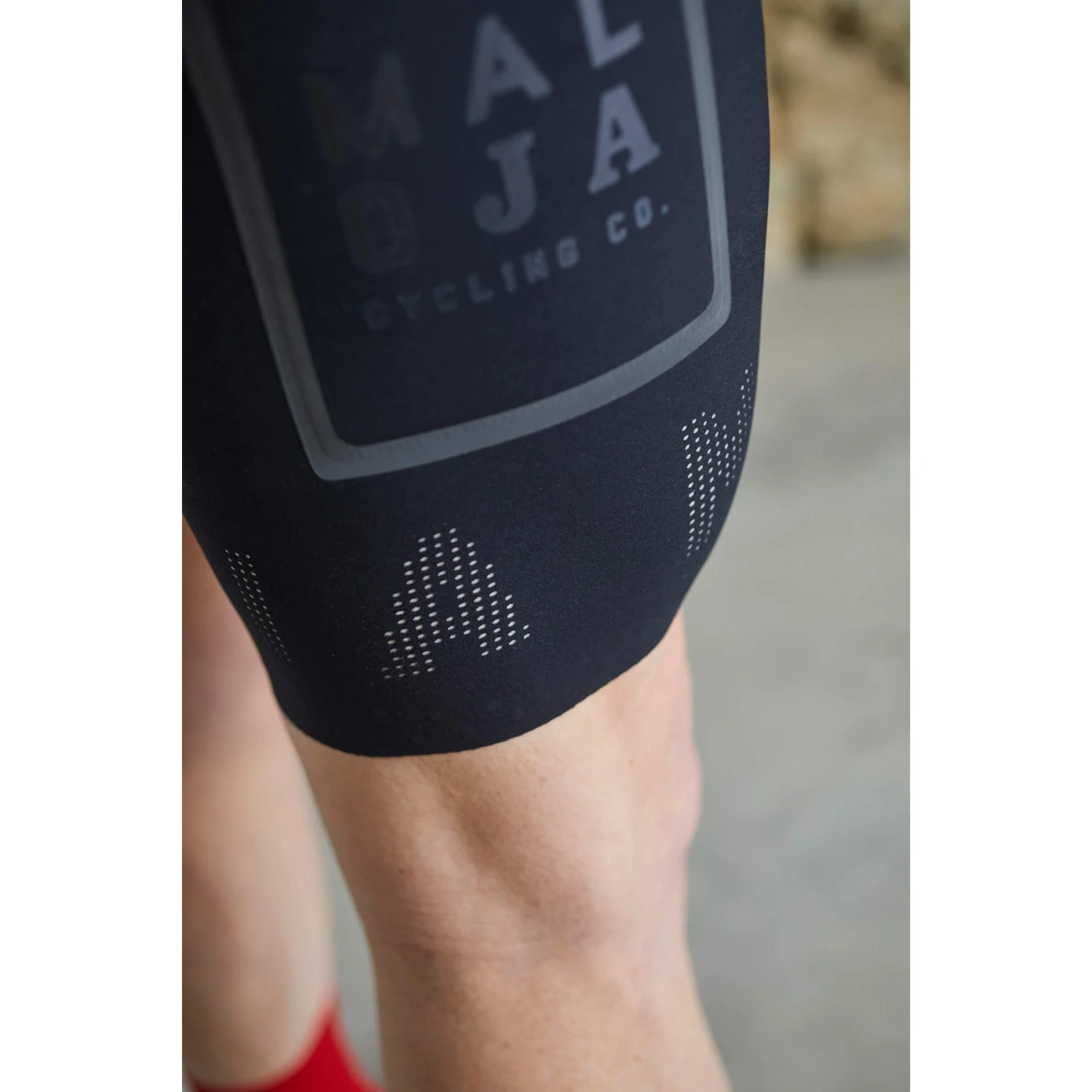 Maloja GoldhaarmoosM. Roadbike Bib Shorts - Moonless 0817 - Image 5