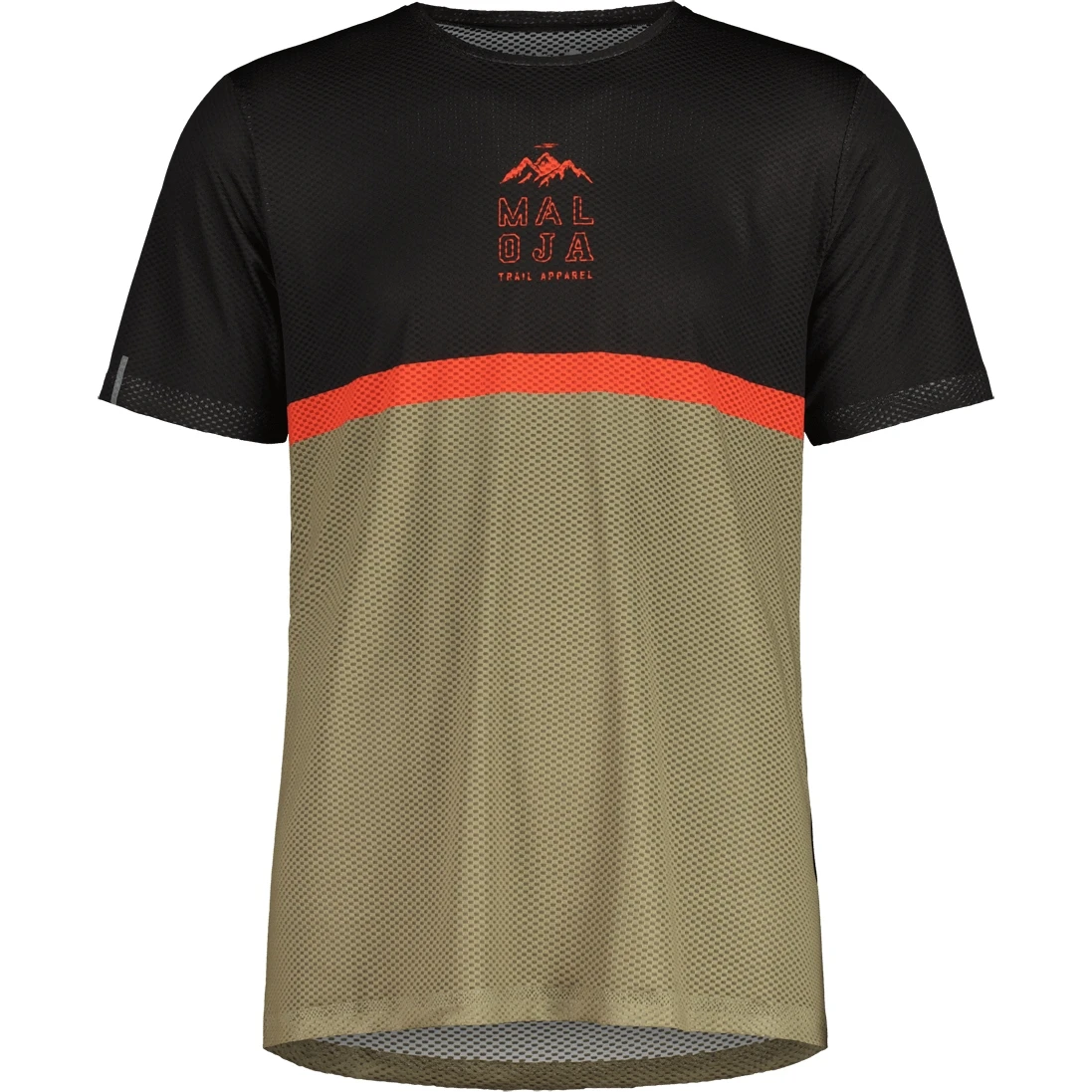 Maloja GordesM. 1/2 Trail Running Tee - Moonless Multi 0821