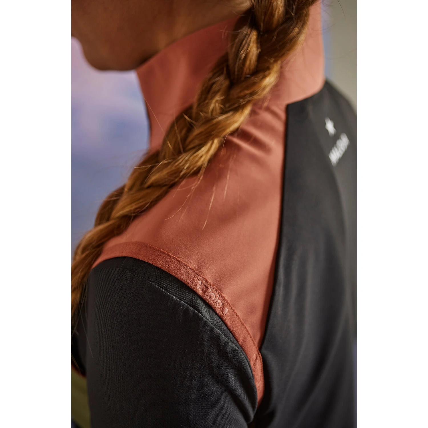 Maloja GrünfinkM. Women's Nordic Hybrid Softshell Vest - Moonless Multi 0821 - Image 7