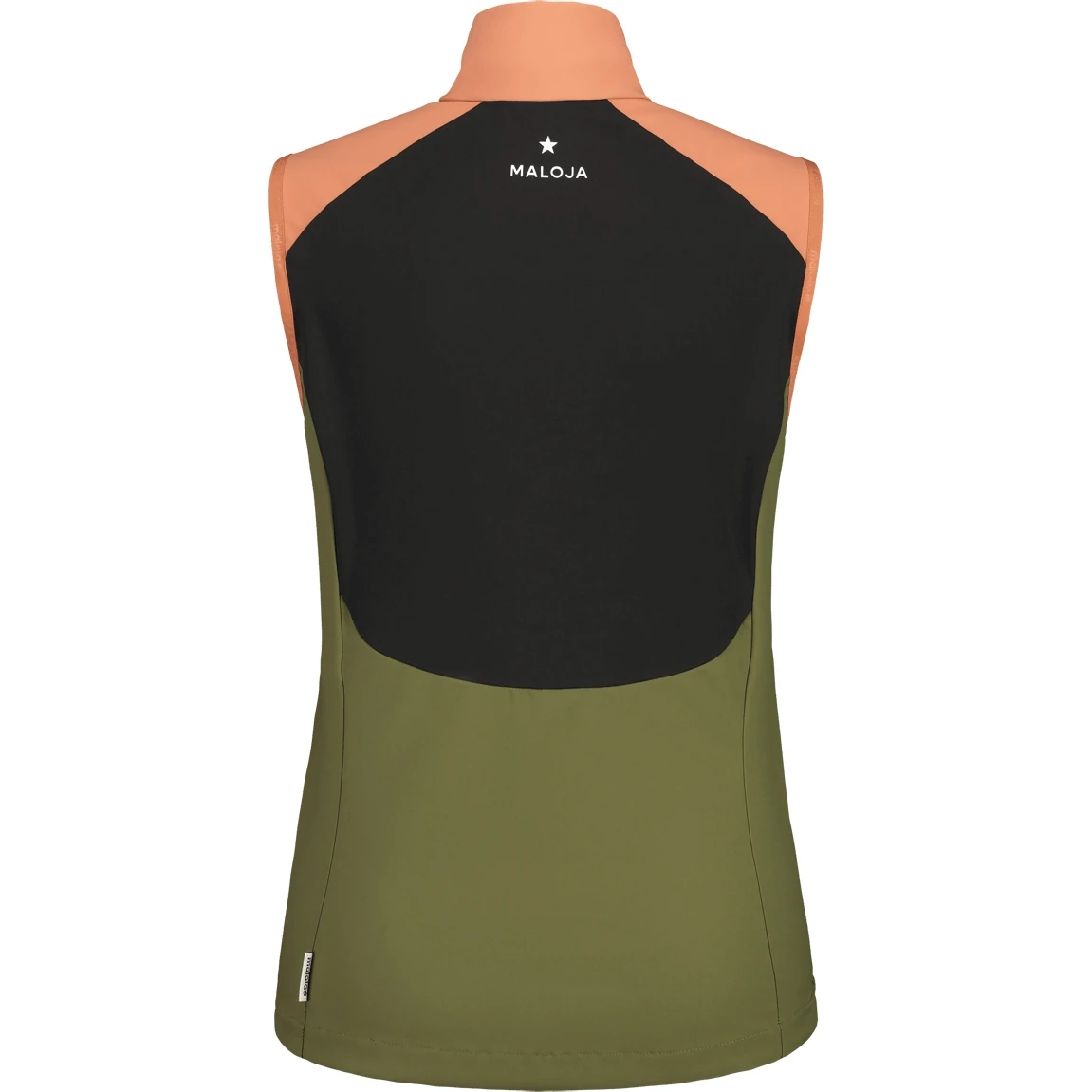 Maloja GrünfinkM. Women's Nordic Hybrid Softshell Vest - Moonless Multi 0821 - Image 2