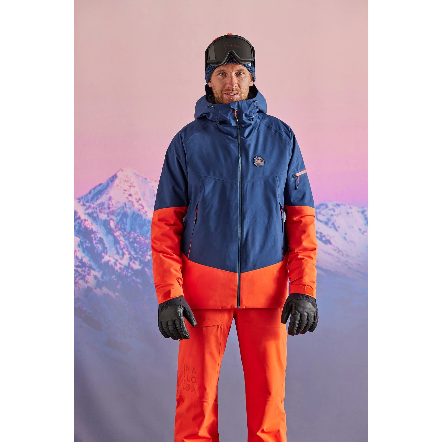 Maloja HallimaschM. Alpine Insulated Jacket - Midnight 8581 - Image 3
