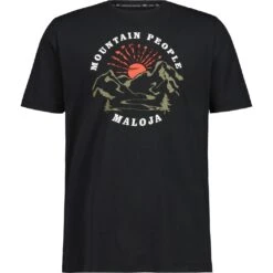 Maloja KapfM. Traceable BioRe Tee - Moonless 0817