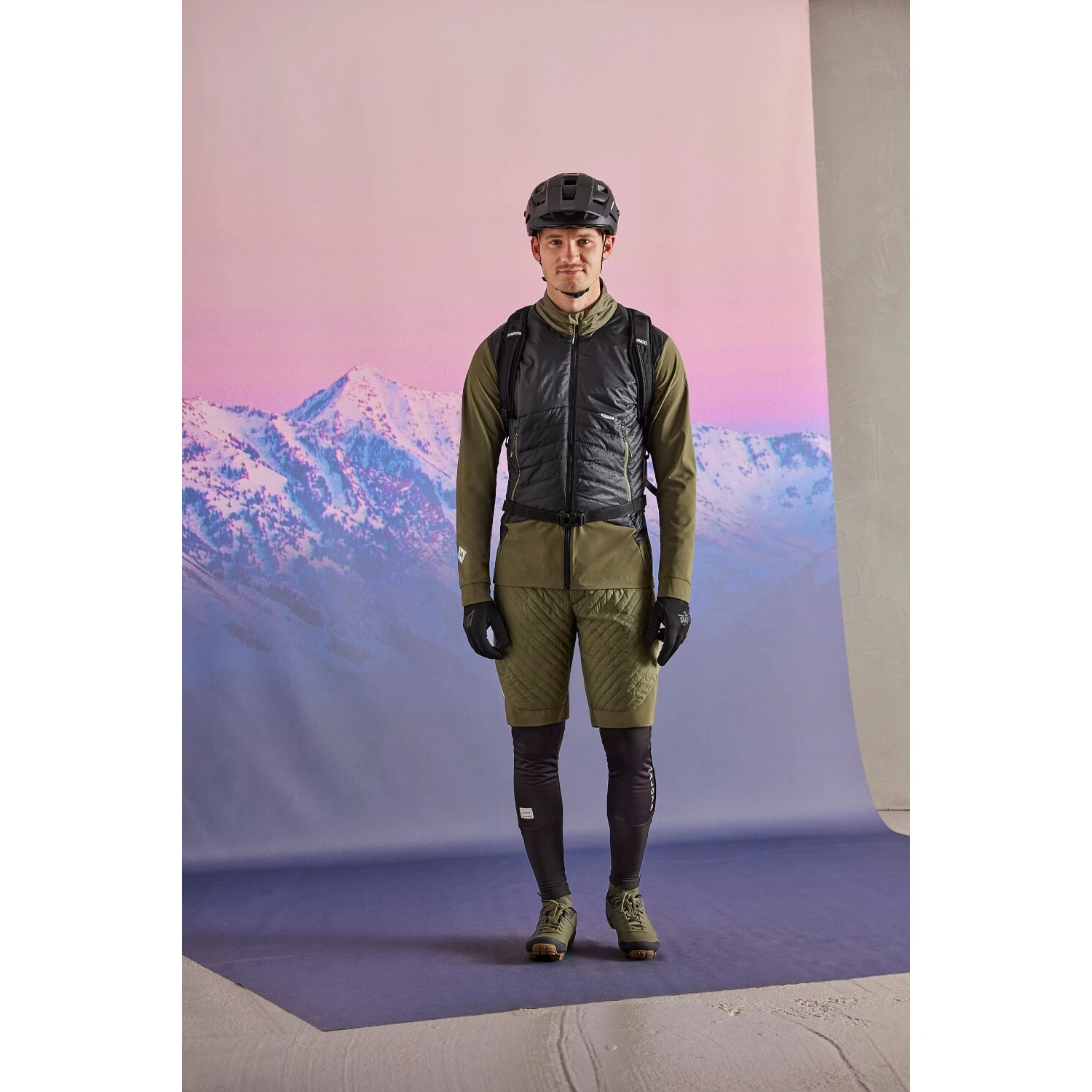 Maloja GoliatM. Nordic Hybrid Shorts - Midnight 8581 - Image 4