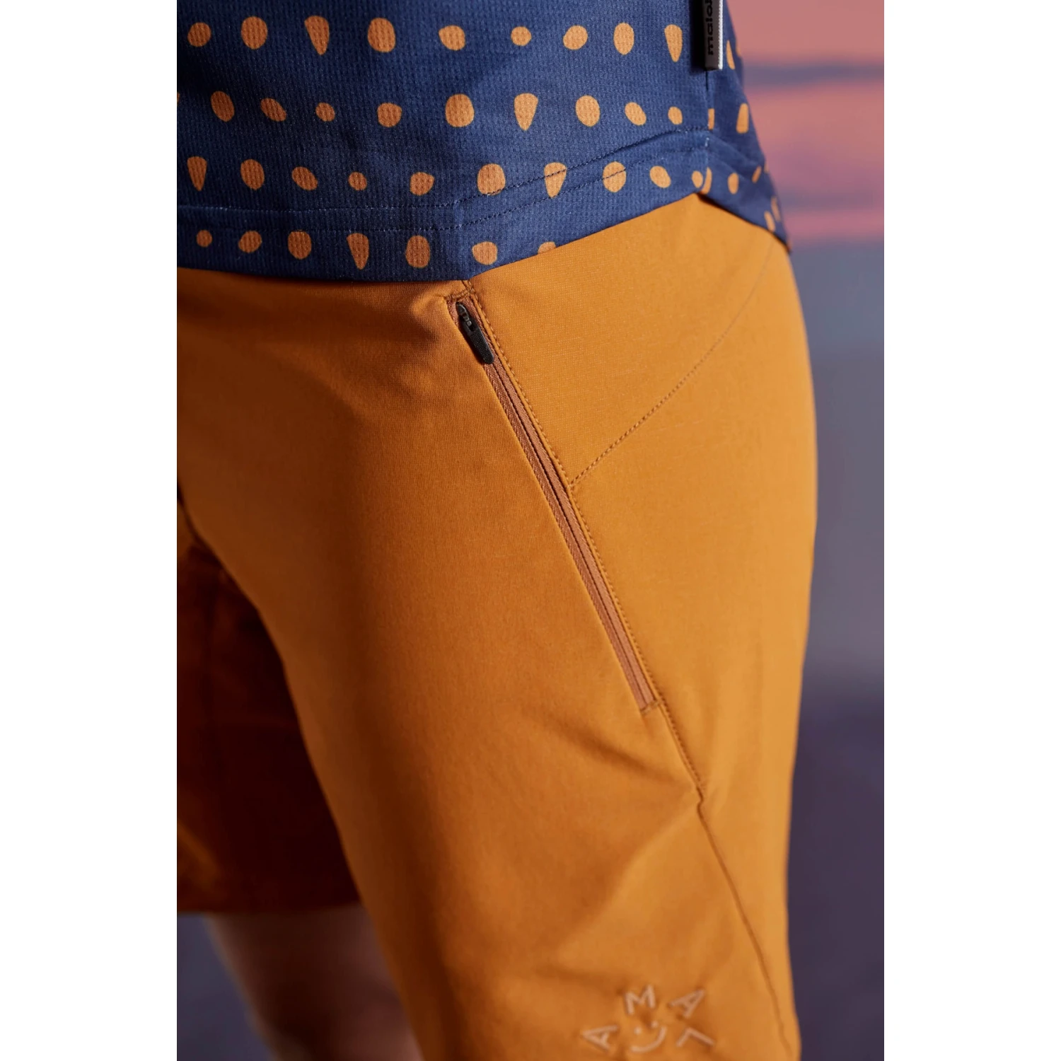 Maloja KugelblumeM. Women's Cycle Shorts - Moonless 0817 - Image 5