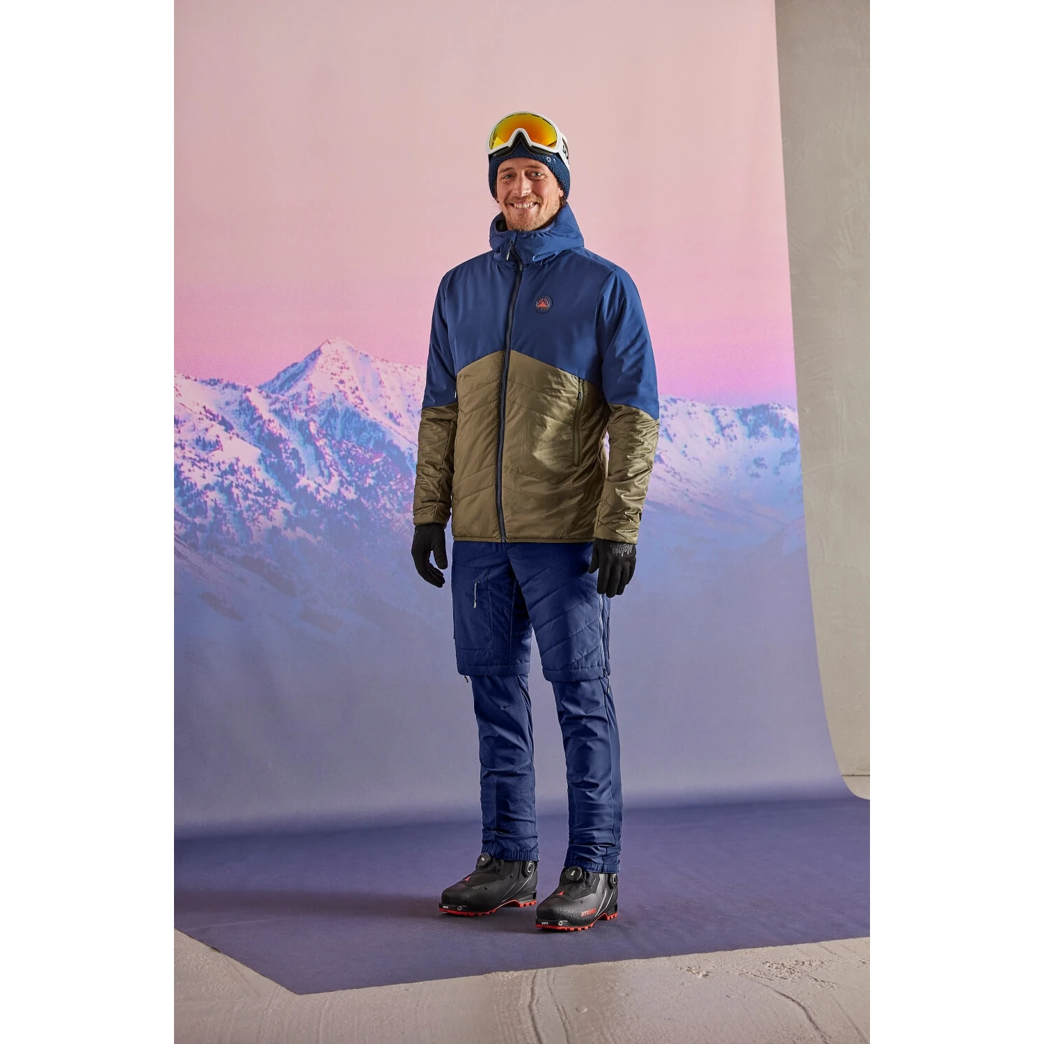 Maloja LurchM. Ski Touring Puffer Shorts - Moonless 0817 34216 - Image 3