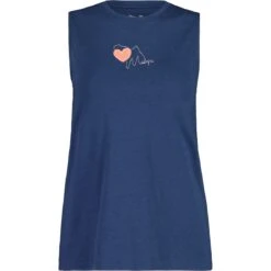 Maloja MangartM. Wood Cotton Women's Tank - Midnight 8581