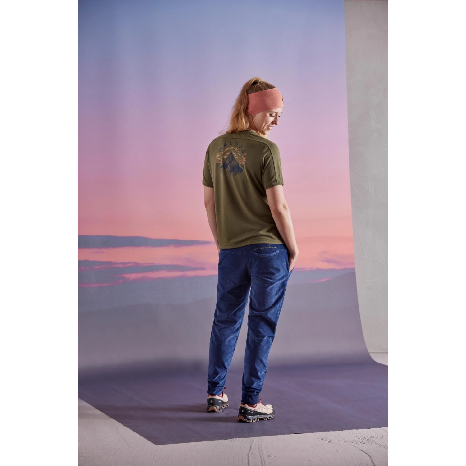 Maloja MedinaM. Women's Adventure Pants - Rosewood 8583 - Image 3