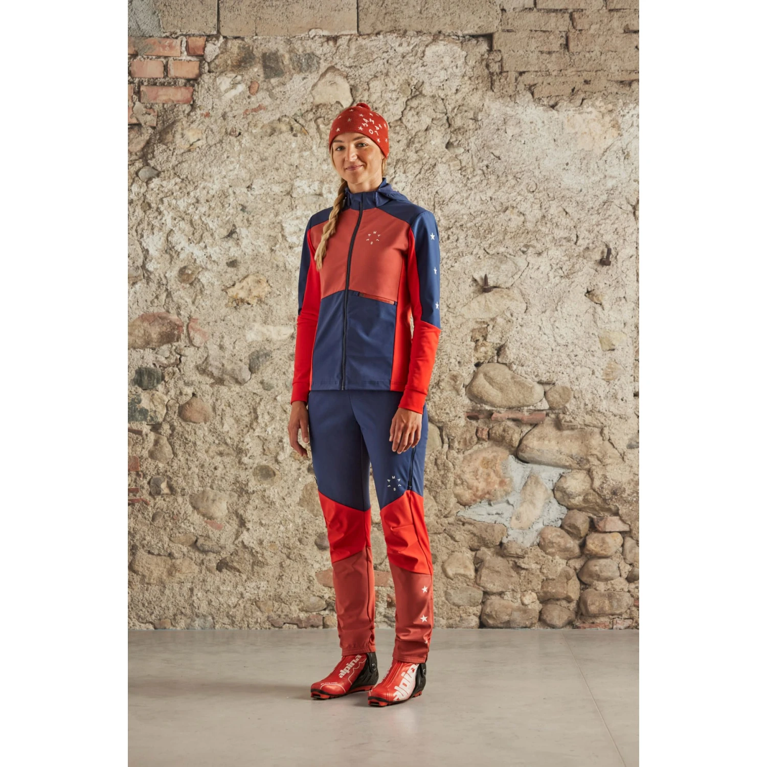 Maloja NaninaM. Nordic Hybrid Softshell Women's Pants - Regular - Moonless 0817 - Image 3