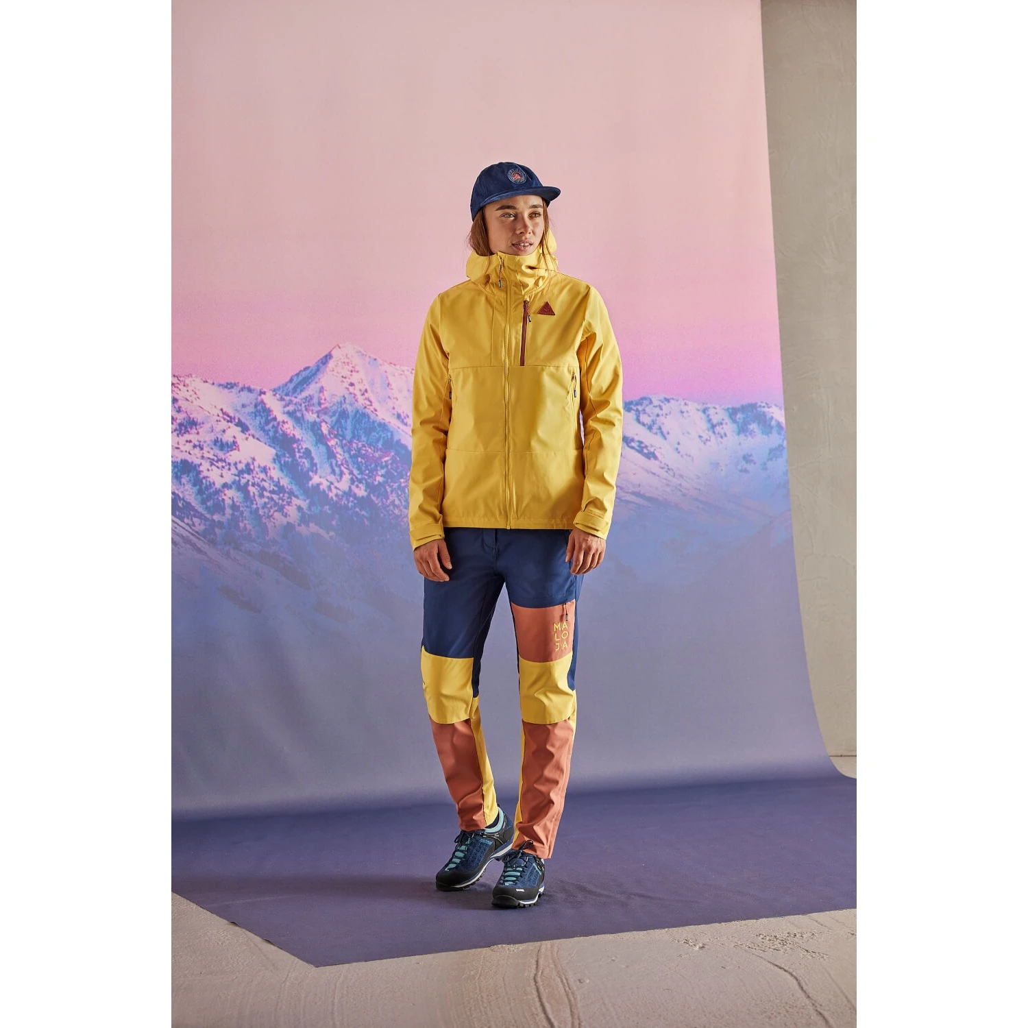 Maloja OvaroM. Women's Alpine Softshell Jacket - Moonless Multi 0821 - Image 3