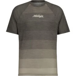 Maloja PecolM. Baselayer Shirt - Moonless Stripe 8248