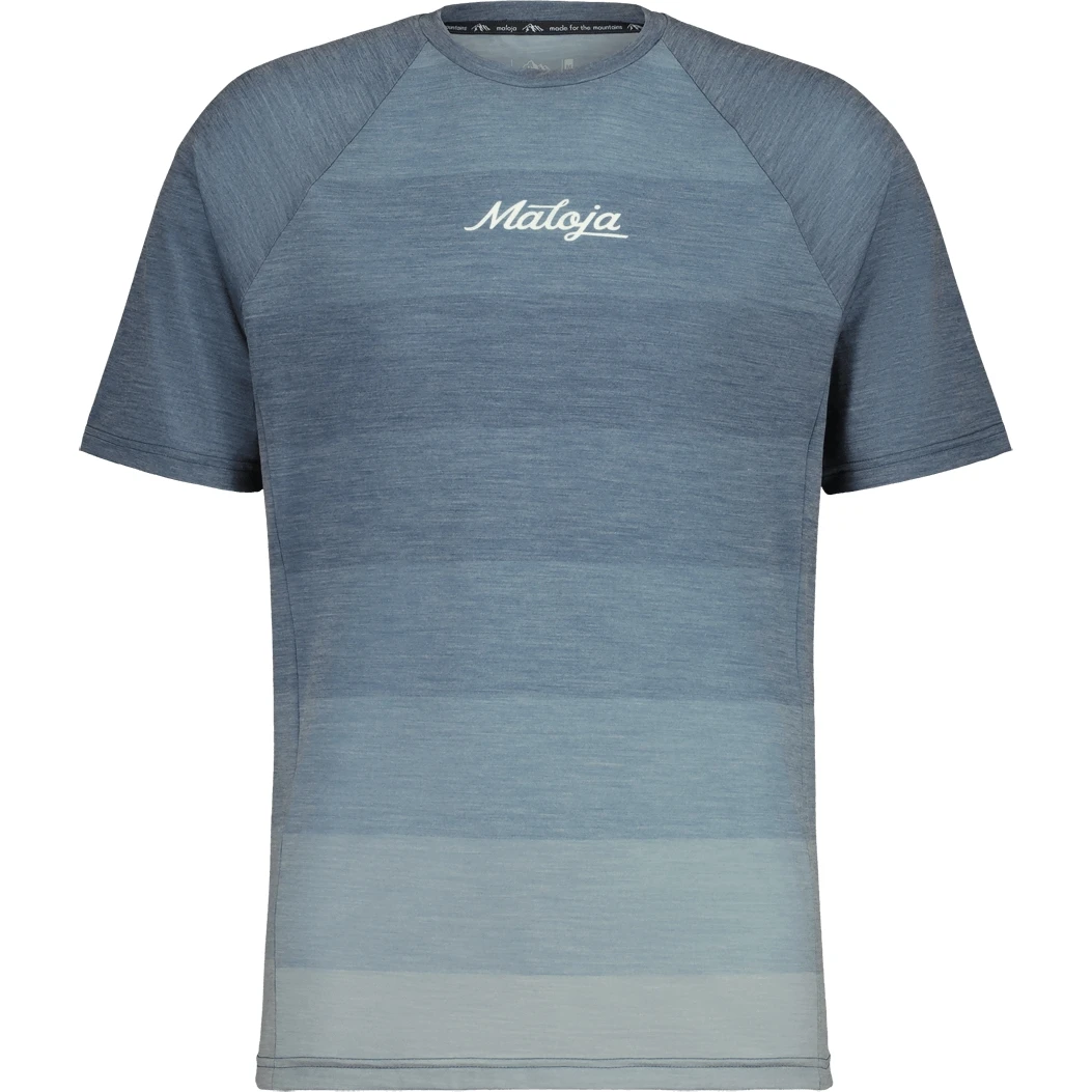Maloja PecolM. Baselayer Shirt - Midnight Stripe 8621