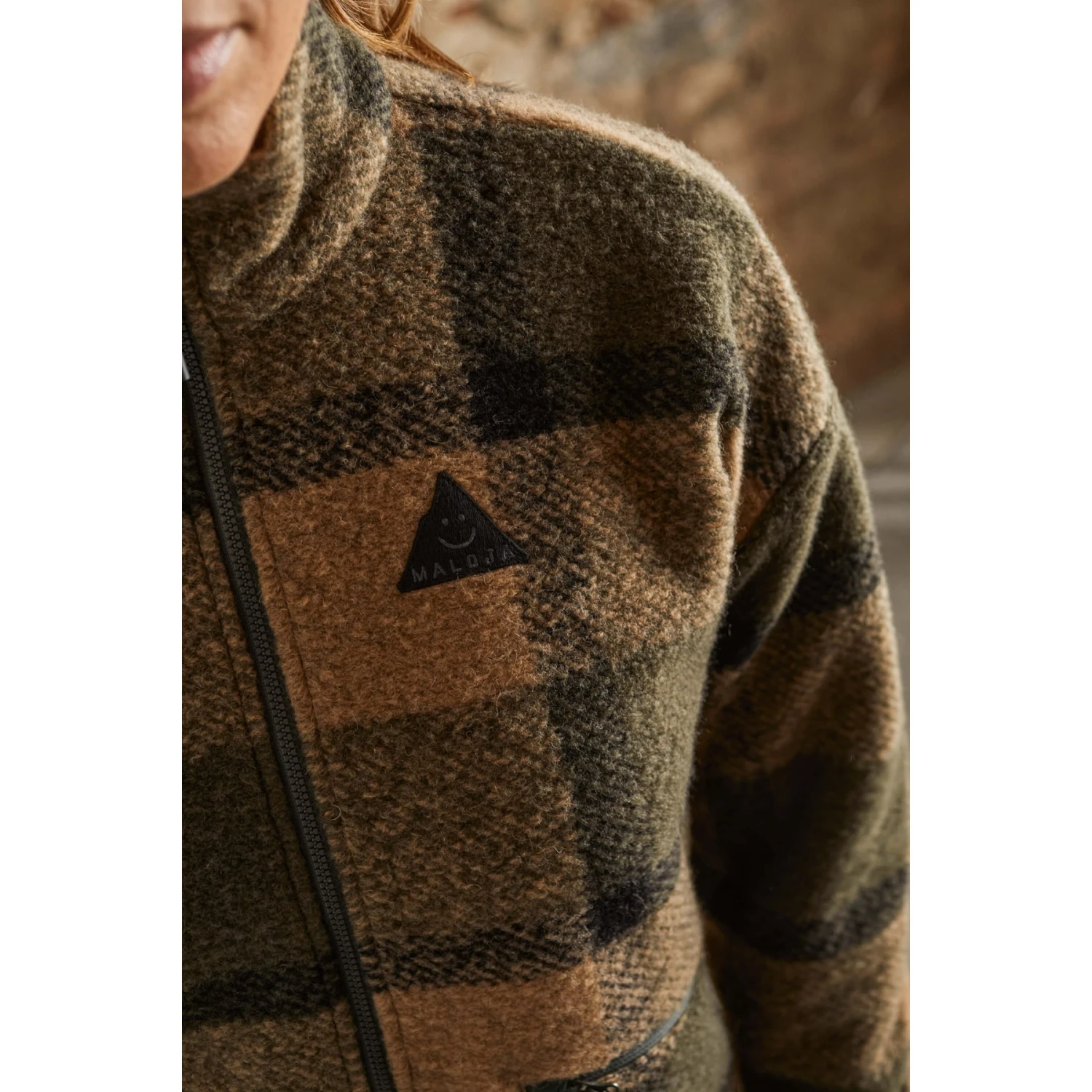 Maloja PilisM. Adventure Wool Women's Jacket - Chocolate 8775 - Image 4