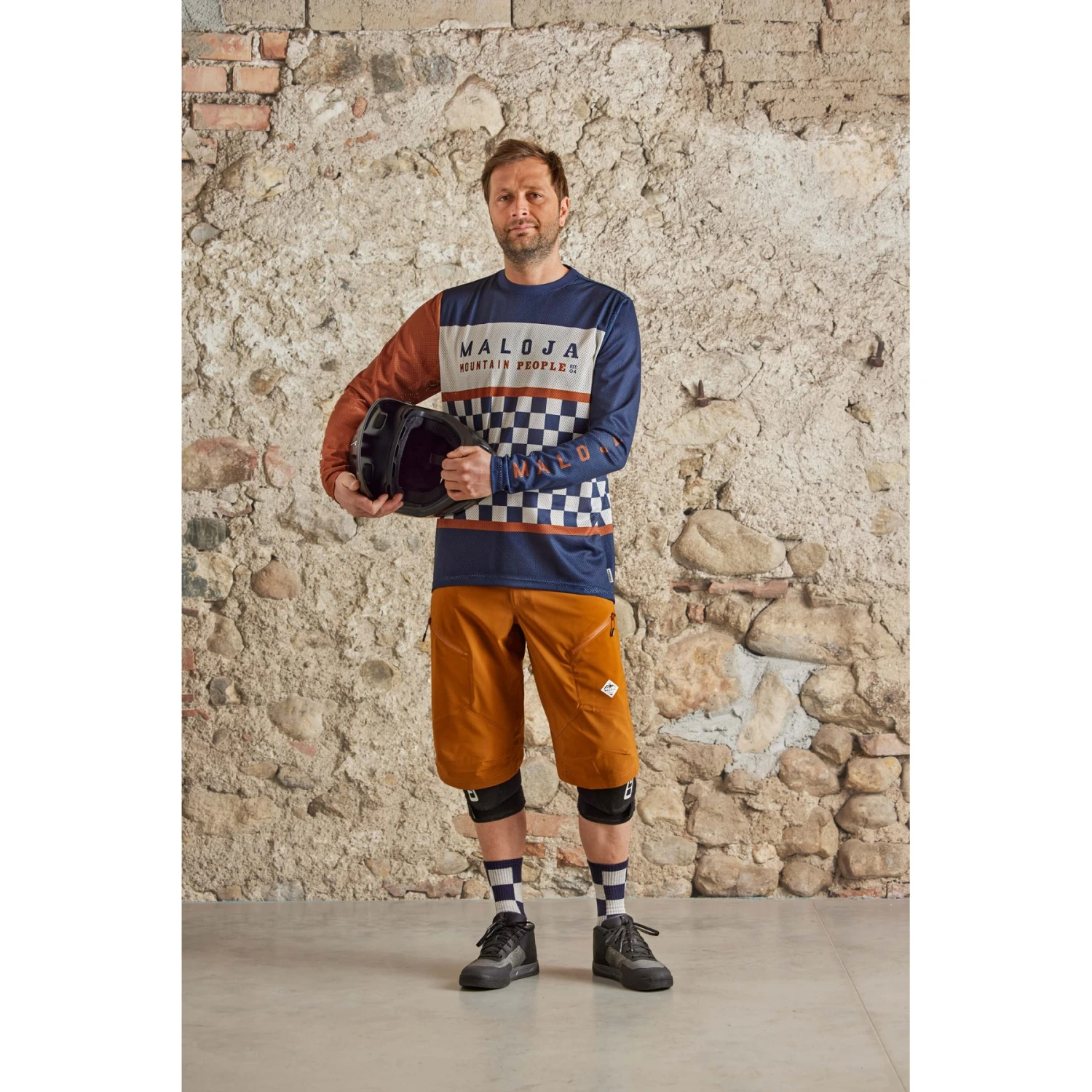 Maloja PinM. Enduro Shorts - Moonless 0817 - Image 3