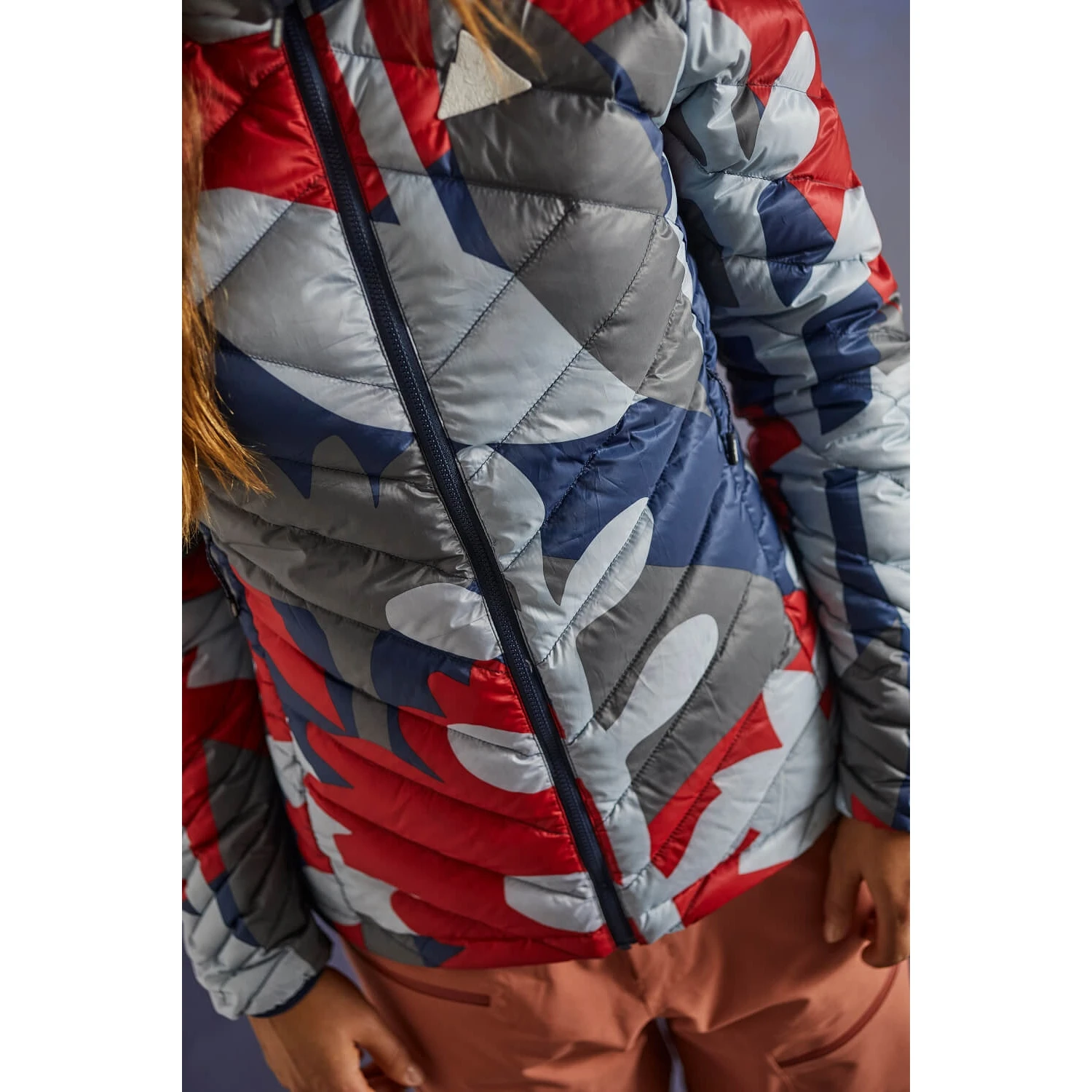 Maloja RehM. Light Mountaineering ReDown Women's Jacket - Moonless Seeds 8634 - Image 8