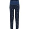 Maloja RobinieM. Printed Nordic Hybrid Women's Softshell Pants - Midnight Stars 8810