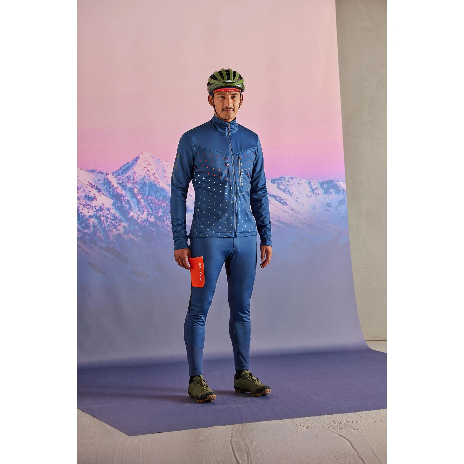 Maloja SanzenoM. Cycle Thermal Windblock Jacket - Midnight Dot 8610 - Image 3