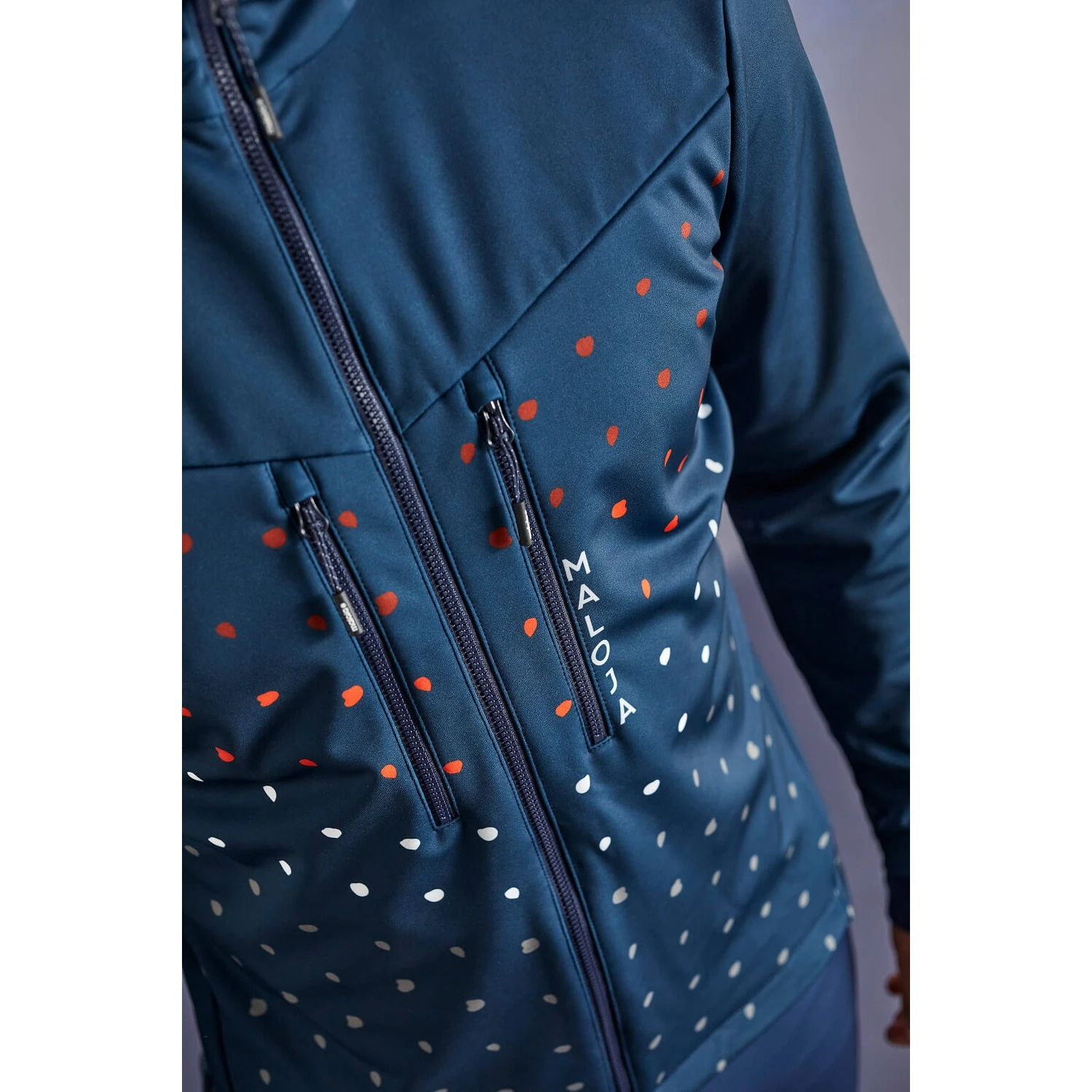 Maloja SanzenoM. Cycle Thermal Windblock Jacket - Midnight Dot 8610 - Image 8