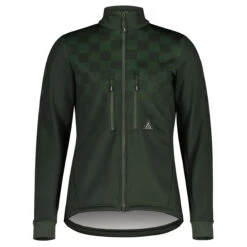Maloja SanzenoM. Cycle Thermal Windblock Jacket - Deep Forest Check 8791