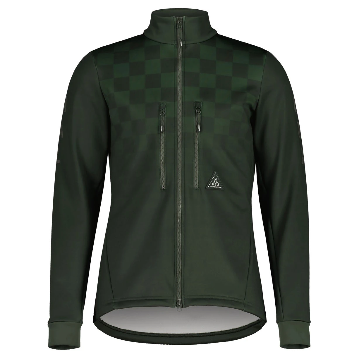 Maloja SanzenoM. Cycle Thermal Windblock Jacket - Deep Forest Check 8791
