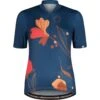 Maloja SarsteinM. 1/2 Cycle Women's Jersey - Midnight Alpflower 8741