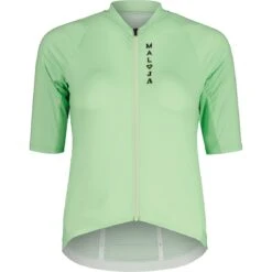 Maloja SchöneckM. 1/2 Roadbike Women's Jersey - Jadegreen 8738
