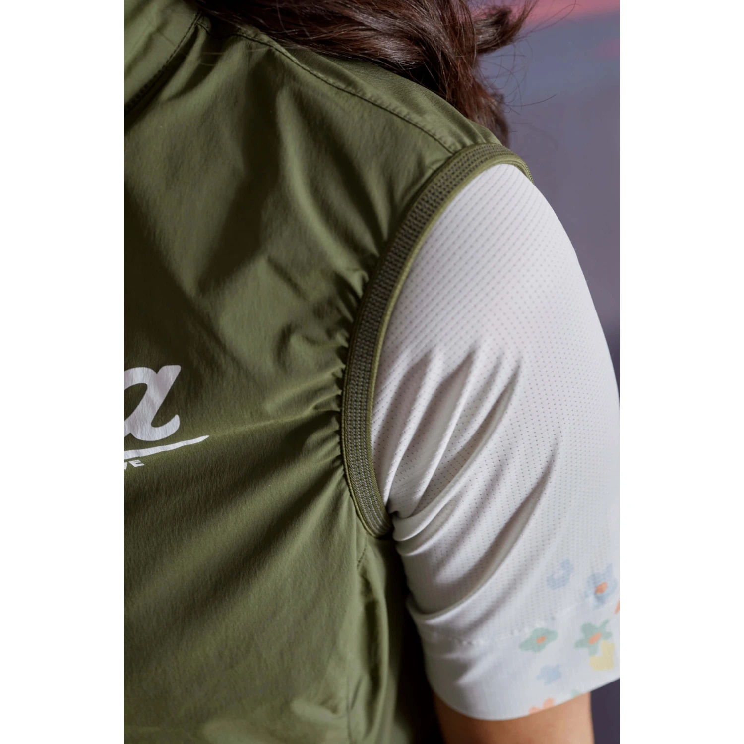 Maloja SeisM. Women's Cycle Vest - Moonless Multi 0821 - Image 5