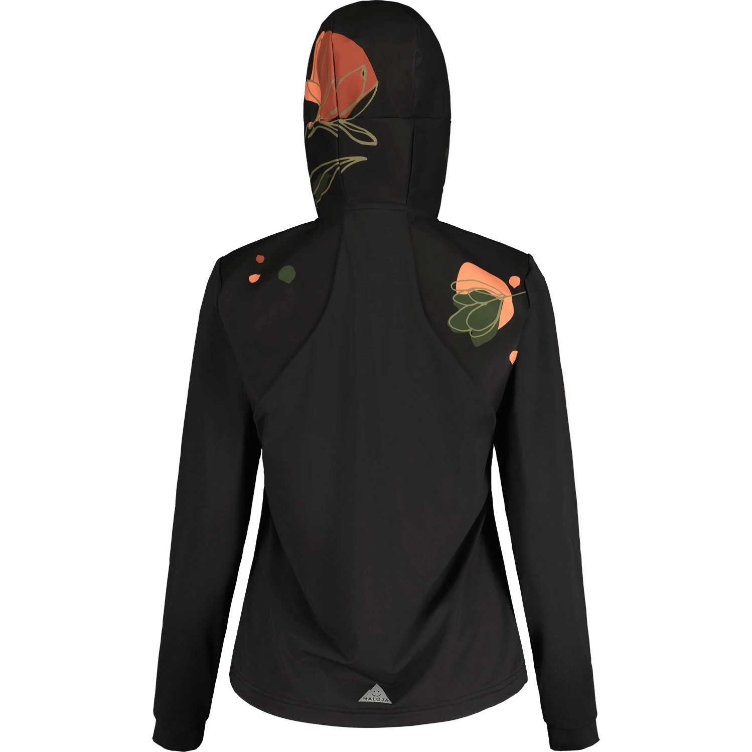 Maloja SennesM. Women's Alpine Hybrid Jacket - Moonless Alpflower 8749 - Image 2