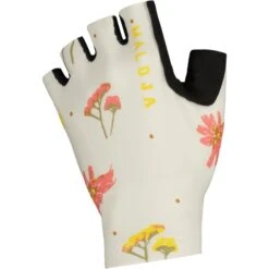 Maloja SerbotaM. Cycle Gloves - Glacier Milk Wildflowers 8736