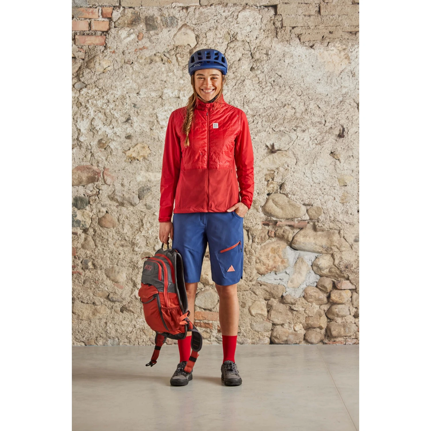 Maloja SopraM. Women's Cycle Hybrid-Jacket - Moonless 0817 - Image 3