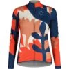 Maloja ToadstoolM. 1/1 Women's Cycle Jacket - Midnight Pastel Leaves 8619