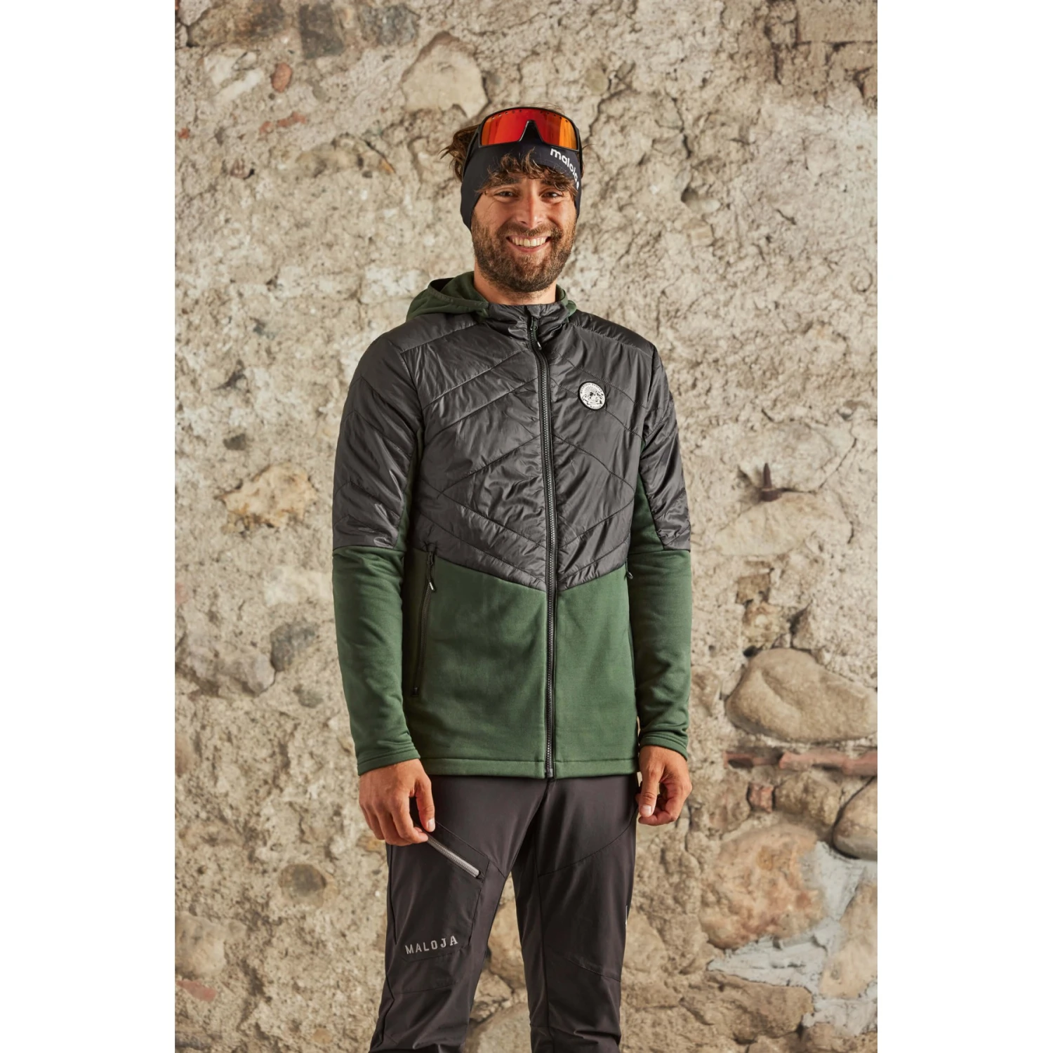 Maloja ToronM. Mountain Hybrid Jacket - Moonless Multi 0821 - Image 3