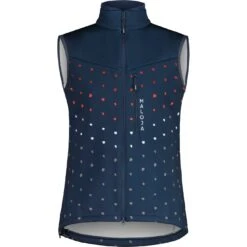 Maloja TozzagoM. Cycle Thermal Windblock Vest - Midnight Dot 8610